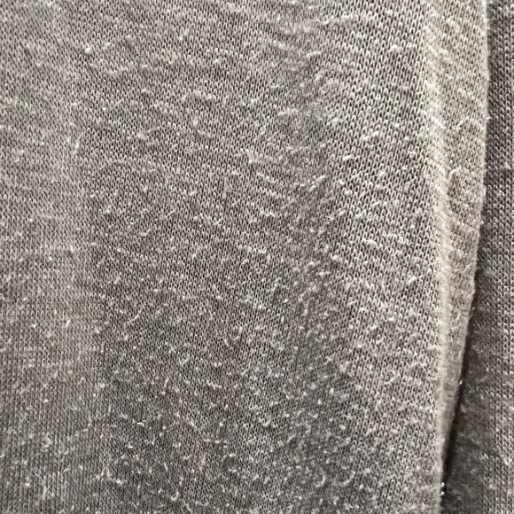 Gray long line open front cardigan - Picture 2 of 7